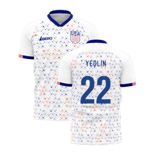 United States 2024-2025 Home Concept Football Kit (Libero) (YEDLIN 22)