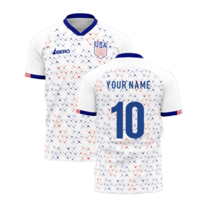 United States 2024-2025 Home Concept Football Kit (Libero) (Your Name)