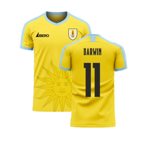 Uruguay 2024-2025 Away Concept Football Kit (Libero) (DARWIN 11)