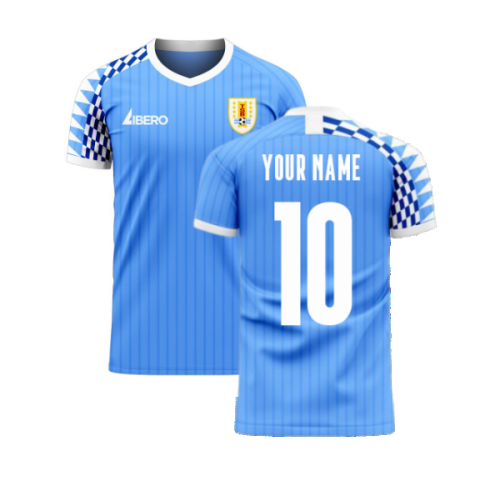 Uruguay 2024-2025 Home Concept Football Kit (Libero) (Your Name)