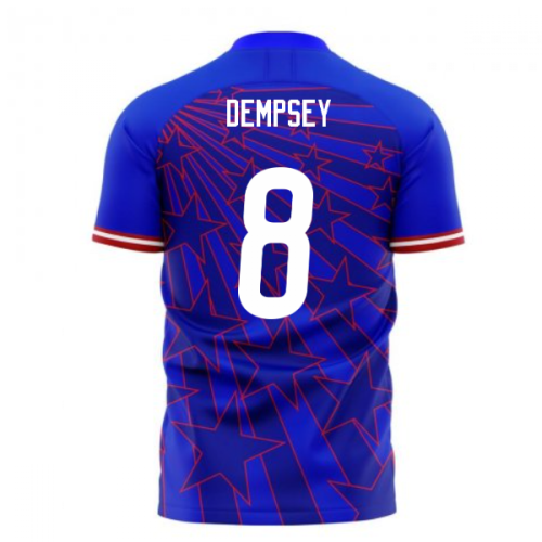 USA 2024-2025 Away Concept Football Kit (Libero) (DEMPSEY 8)