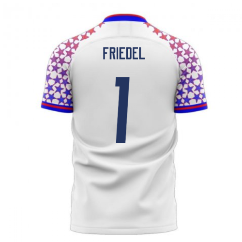 USA 2024-2025 Home Concept Football Kit (Libero) (FRIEDEL 1)