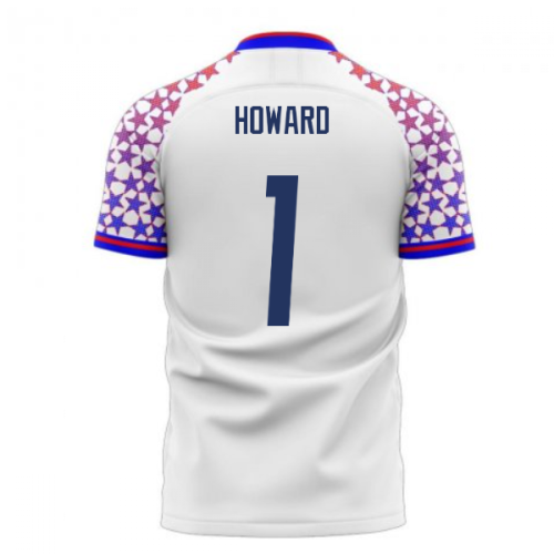 USA 2024-2025 Home Concept Football Kit (Libero) (HOWARD 1)