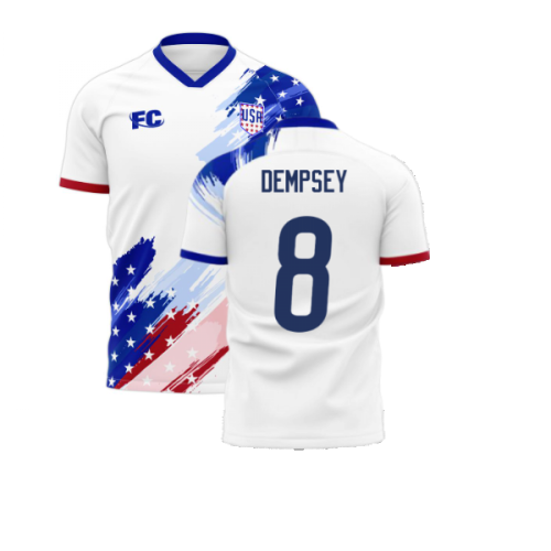 USA 2020-2021 Home Concept Kit (Fans Culture) (DEMPSEY 8)