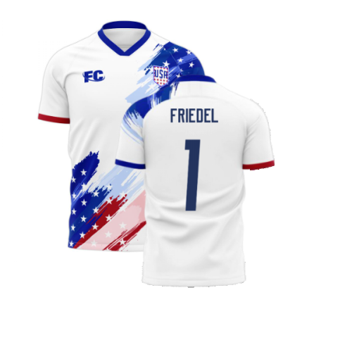 USA 2020-2021 Home Concept Kit (Fans Culture) (FRIEDEL 1)