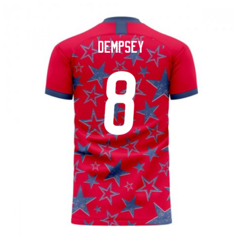 USA 2024-2025 Third Concept Football Kit (Libero) (DEMPSEY 8)