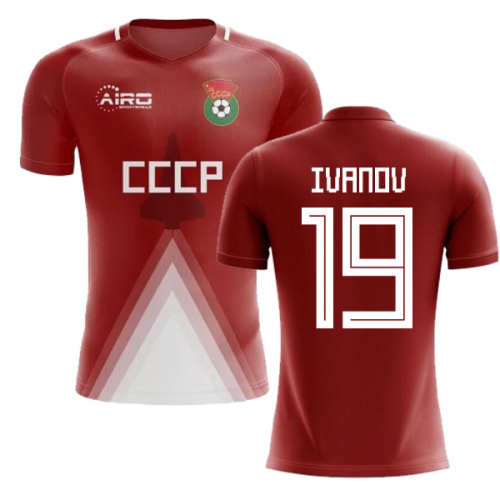 USSR Home Concept Football Shirt (Ivanov 19)