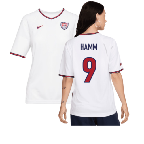 USWNT USA 1999 Reissue Home Shirt (Womens) (Hamm 9)