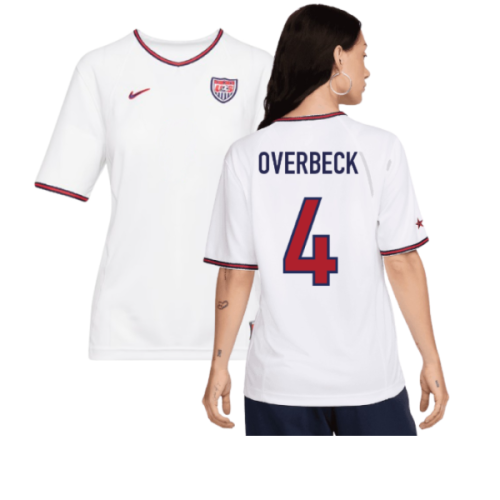 USWNT USA 1999 Reissue Home Shirt (Womens) (Overbeck 4)