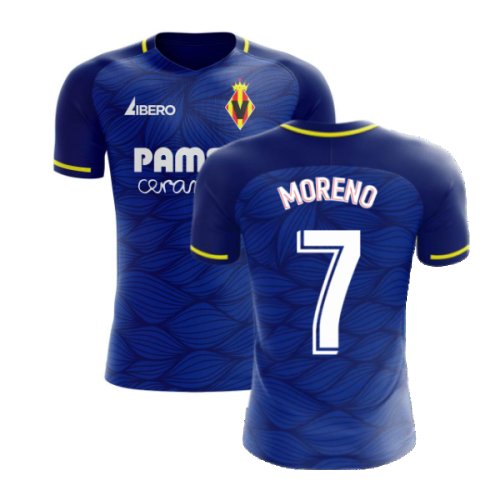 Villarreal 2024-2025 Away Concept Football Kit (Libero) (MORENO 7)