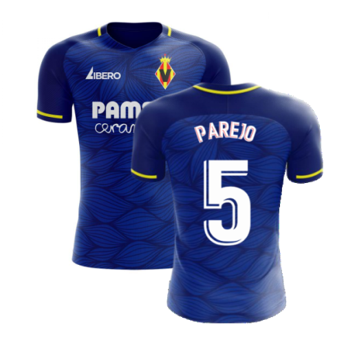 Villarreal 2024-2025 Away Concept Football Kit (Libero) (PAREJO 5)