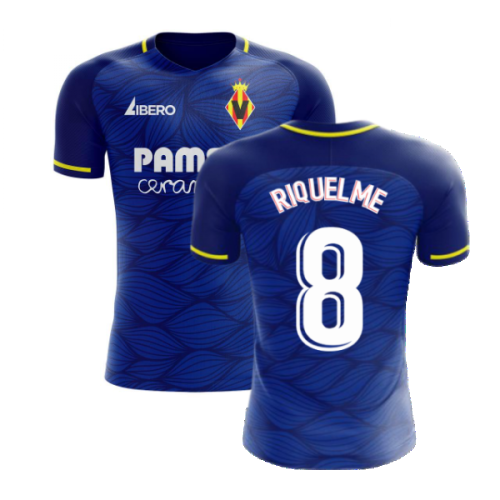 Villarreal 2024-2025 Away Concept Football Kit (Libero) (RIQUELME 8)