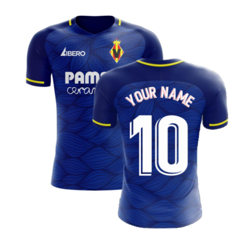 Villarreal 2024-2025 Away Concept Football Kit (Libero) (Your Name)