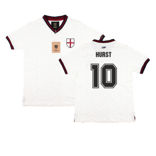 Vintage Football England Home Retro Shirt (Hurst 10)