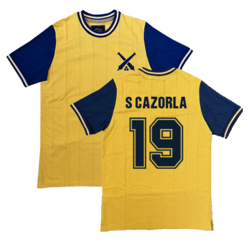 Vintage Football The Cannon Away Shirt (S CAZORLA 19)