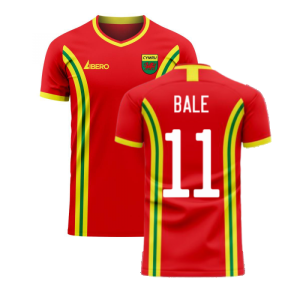 Wales 2024-2025 Home Concept Football Kit (Libero) (BALE 11)