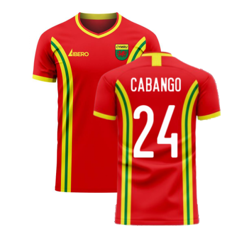 Wales 2024-2025 Home Concept Football Kit (Libero) (CABANGO 24)