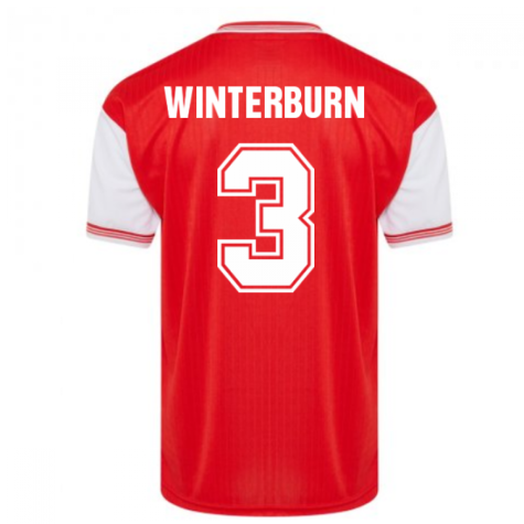 Score Draw Arsenal 1985 Centenary Retro Football Shirt (WINTERBURN 3)