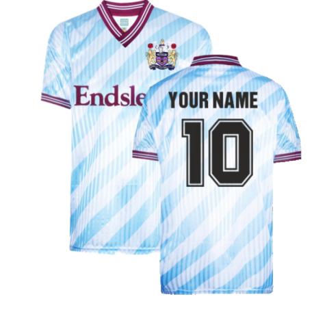 Burnley 1988 Away Retro Shirt (Your Name)