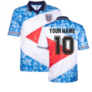 England 1990 Mash Up Retro Football Shirt