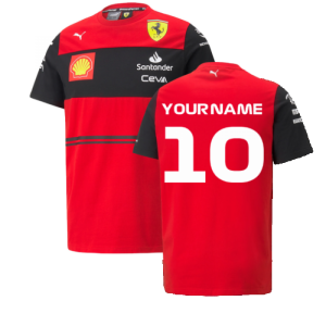 2022 Ferrari Team Tee (Red) - Kids