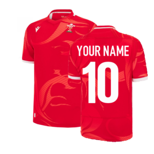 2022 Wales Rugby Commonwealth Games Home Shirt