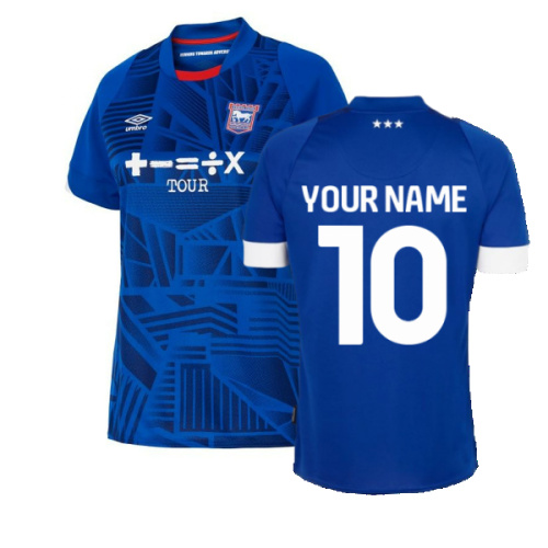 2022-2023 Ipswich Town Home Shirt (Womens) (Your Name)