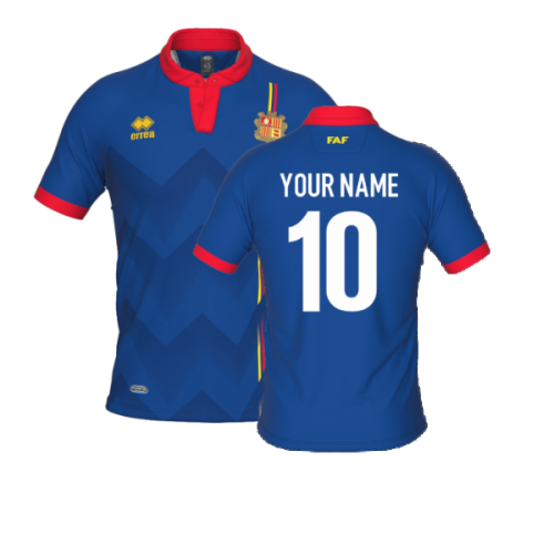 2022-2023 Andorra Away Shirt (Your Name)