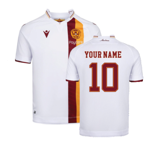 2022-2023 Motherwell Away Shirt (Your Name)