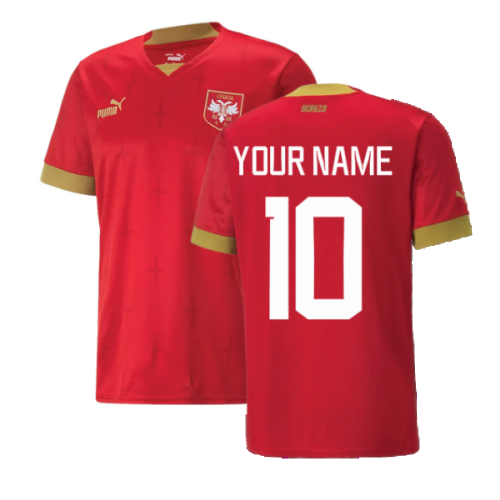 2022-2023 Serbia Home Shirt (Your Name)