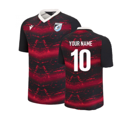 2022-2023 Cardiff Blues Rugby Training Shirt (Your Name)