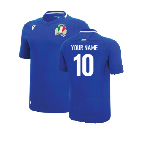 2022-2023 Italy Home Rugby Replica Shirt (Your Name)