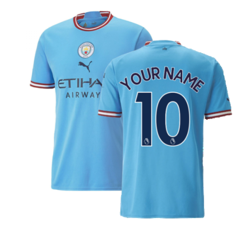 2022-2023 Man City Home Shirt (Your Name)