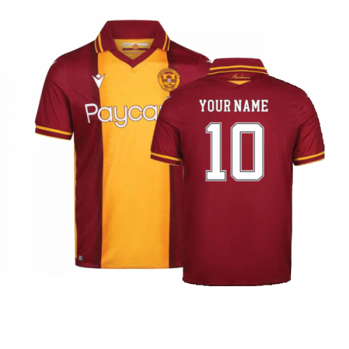 2022-2023 Motherwell Home Shirt (Your Name)