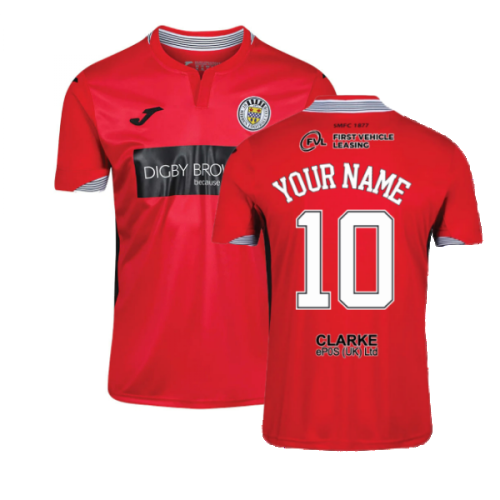 2021-2022 St Mirren Away Shirt (Your Name)