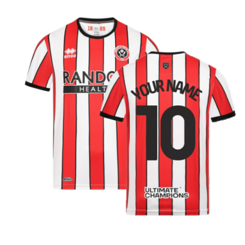 2022-2023 Sheffield United Home Shirt (Kids) (Your Name)