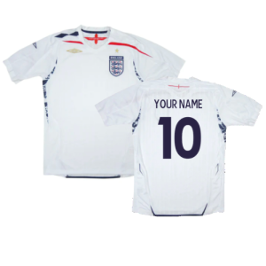 2007-2008 England Home Shirt