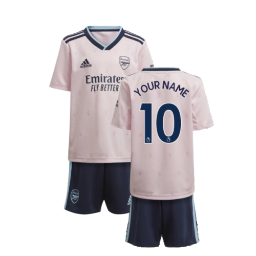 2022-2023 Arsenal Third Mini Kit (Your Name)