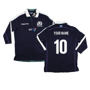 2016-2017 Scotland Rugby Home Cotton Shirt (Ladies)