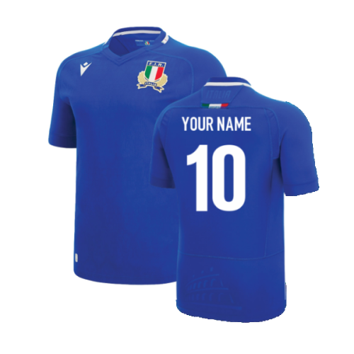 2022-2023 Italy Home Rugby Shirt (Kids) (Your Name)