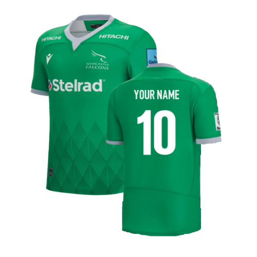 2022-2023 Newcastle Falcons Away Rugby Shirt (Your Name)