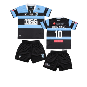 2022-2023 Cardiff Blues Home Rugby Mini Kit (Your Name)