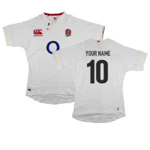 2012-2013 England Home Test Rugby Shirt (Your Name)