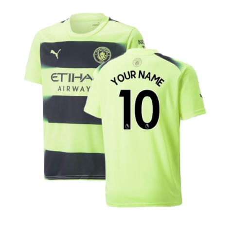 2022-2023 Man City Third Shirt (Kids) (Your Name)