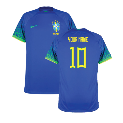 2022-2023 Brazil Away Shirt (Your Name)