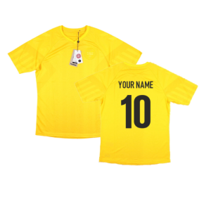 2022-2023 Denmark Away Goalkeeper Jersey (Yellow) - Kids