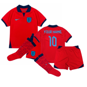 2022-2023 England Away Mini Kit (Your Name)