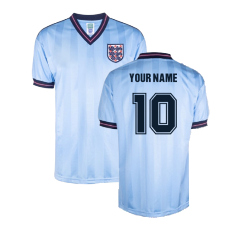 England 1986 World Cup Finals Third Shirt (Your Name)