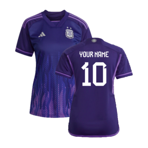 2022-2023 Argentina Away Jersey (Ladies) (Your Name)