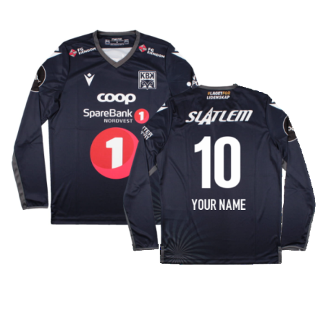 2021-2022 Kristiansund BK Home LS Shirt (Your Name)